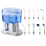 Dental WaterFlosser Oral Irrigator Plus 11 pcs Water Jet Tips And 1000ml Water Tank