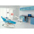 Computer Controlled Dental Unit Chair FDA CE Approved E5 Soft Leather